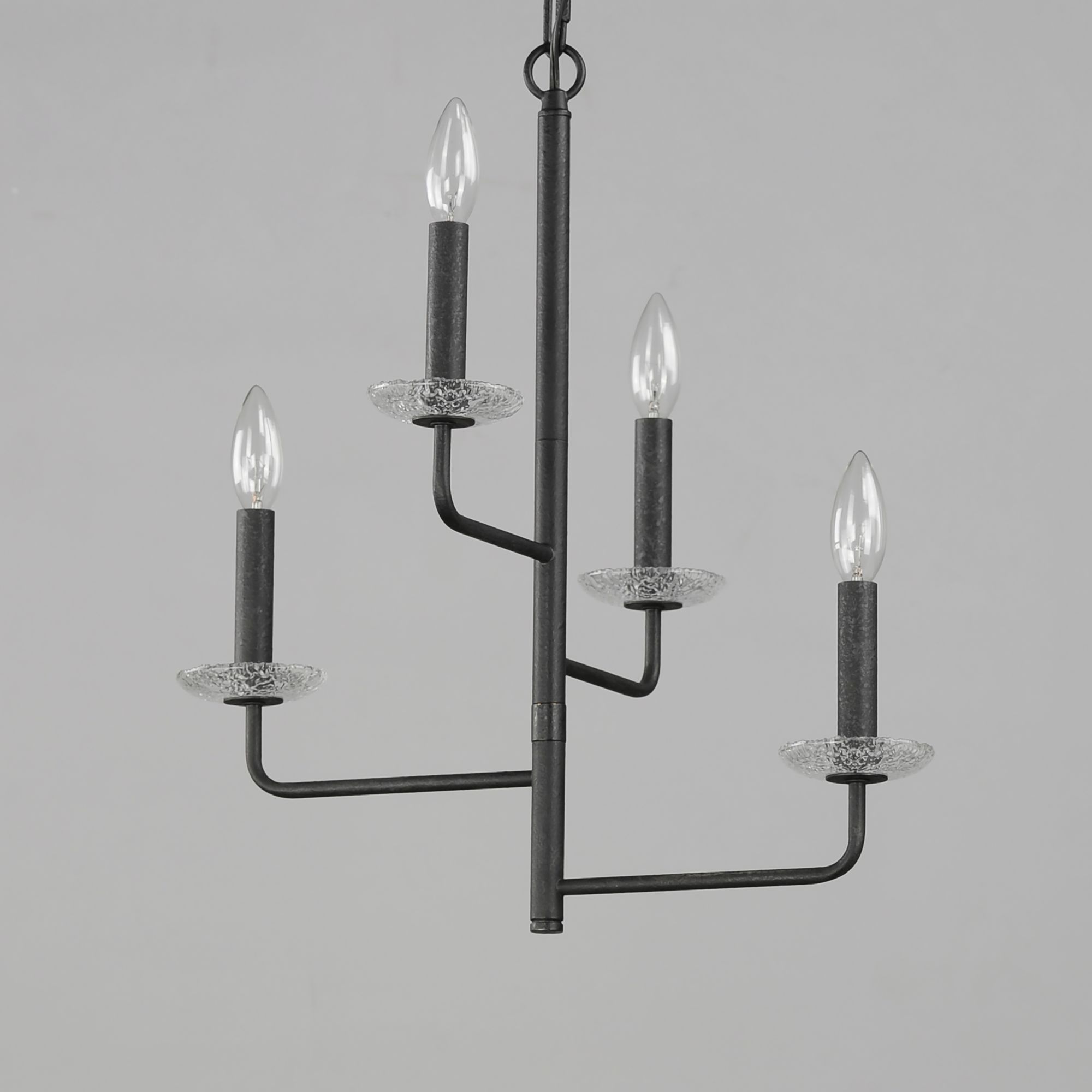 Image 3 Maxim Madeira 18" Wide Anthracite 4-Light Chandelier more views