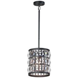 Maxim Madeline 10" Wide Matte Black Mini Pendant