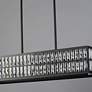 3_Maxim Madeline 38 1/4" Wide Black 6-Light Linear Pendant more views