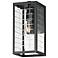 Maxim Magnus 13" High Black 1-Light Outdoor Wall Sconce