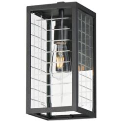 Maxim Magnus 13" High Black 1-Light Outdoor Wall Sconce