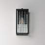 2_Maxim Magnus 13" High Black 1-Light Outdoor Wall Sconce more views