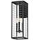 Maxim Magnus 21" High Black 3-Light Outdoor Wall Sconce