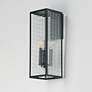 4_Maxim Magnus 21" High Black 3-Light Outdoor Wall Sconce more views