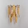1_Maxim Majestic 17 1/2" High Gold Leaf and Glass Wall Sconce