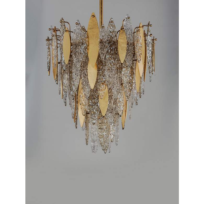 Image 5 Maxim Majestic 24" Wide Gold Leaf Pendant Chandelier more views