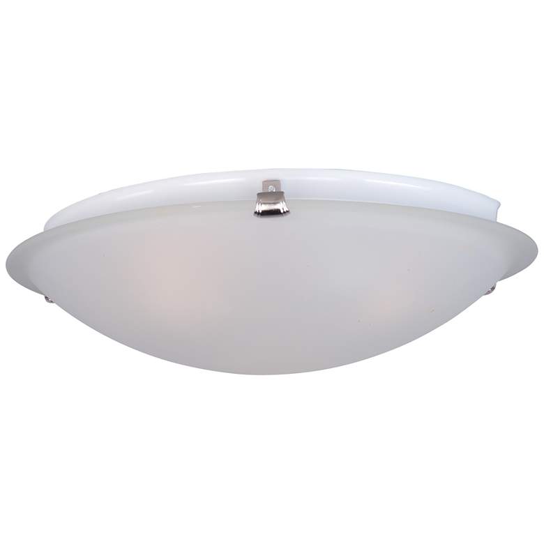 Image 1 Maxim Malaga 12.5 inch Wide 2-Light Glass Flush Mount Ceiling Light