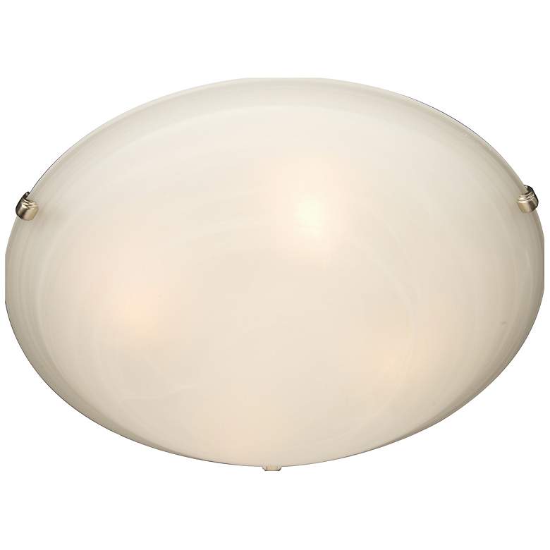 Image 1 Maxim Malaga 12.5 inch Wide Modern 2-Light Flush Mount Ceiling Light