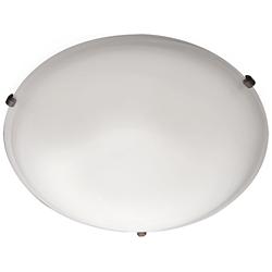 Maxim Malaga 12 1/2" Wide Oil-Rubbed Bronze Ceiling Light