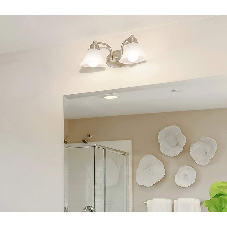 Image 2 Maxim Malaga 13 1/2" Wide 2-Light Bath Vanity Light more views