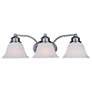 1_Maxim Malaga 19 1/2" Wide 3-Light Bathroom Vanity Light