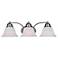 Maxim Malaga 19 1/2" Wide 3-Light Bathroom Vanity Light