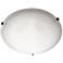 Maxim Malaga 20" Wide Oil-Rubbed Bronze Bowl Ceiling Light