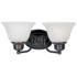 Maxim Malaga Collection 8" Wide 2-Light Bathroom Vanity Wall Light