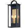 2_Maxim Manchester 20" High Black Outdoor Lantern Wall Light