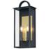 Maxim Manchester 20" High Black Outdoor Lantern Wall Light