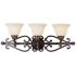 Maxim Manor 28.3" Wide 3-Light Traditional Bath Vanity Light