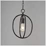 2_Maxim Martel 10" Wide Blacksmith 1-Light Mini Pendant more views