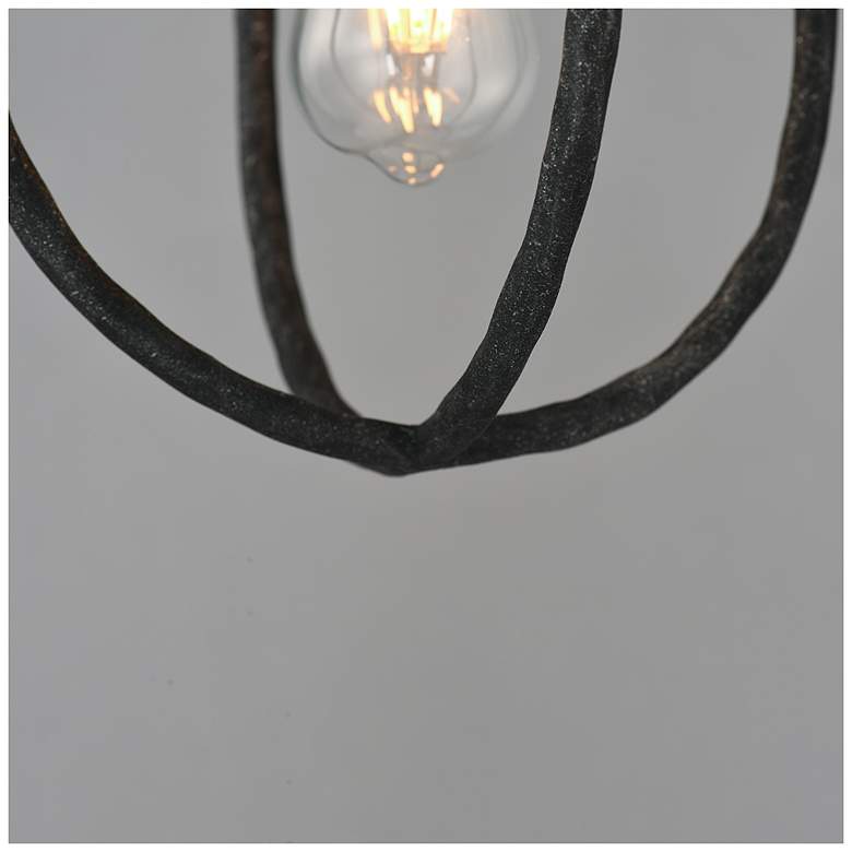 Image 5 Maxim Martel 10" Wide Blacksmith 1-Light Mini Pendant more views