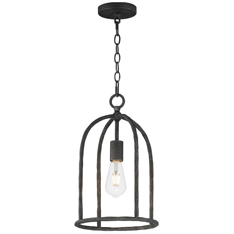 Image 1 Maxim Martel 10" Wide Blacksmith 1-Light Pendant