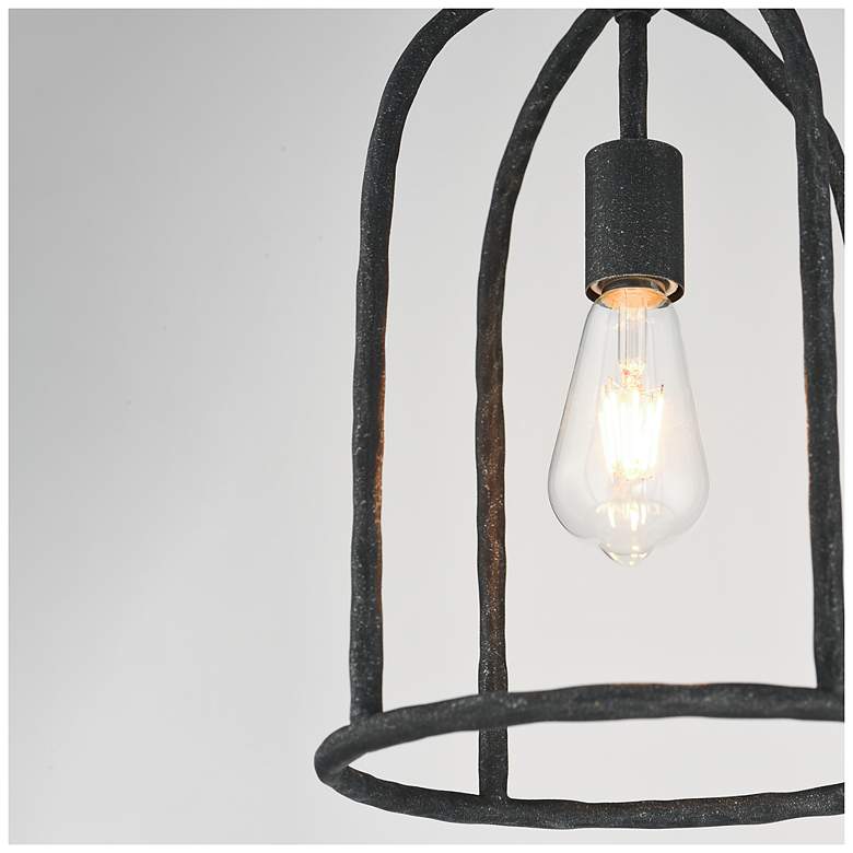 Image 4 Maxim Martel 10" Wide Blacksmith 1-Light Pendant more views