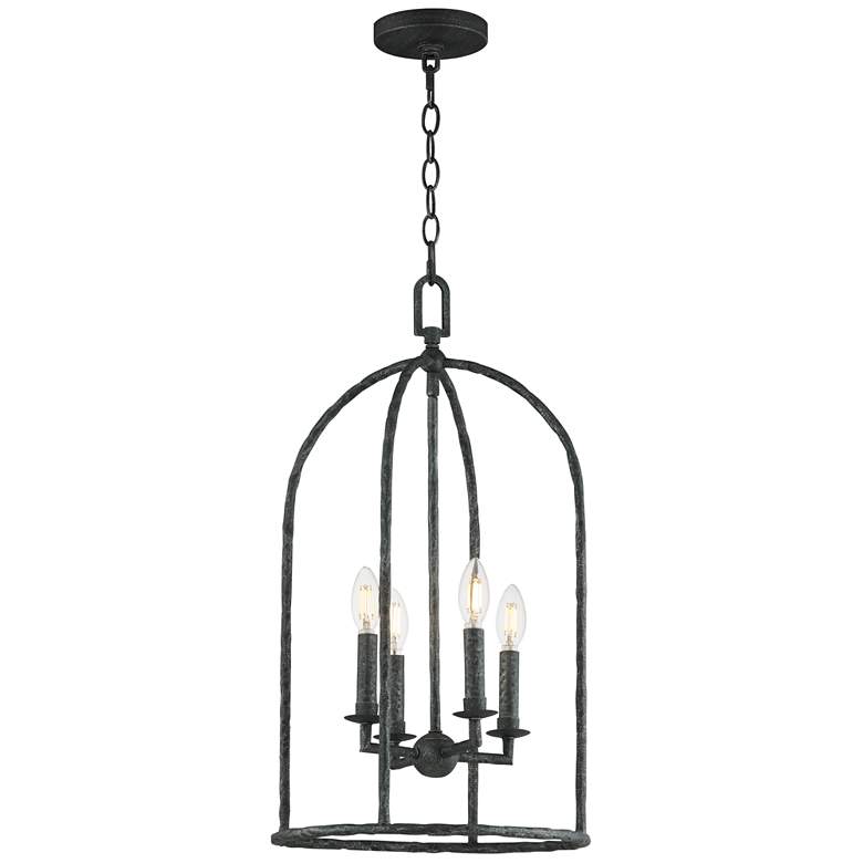 Image 1 Maxim Martel 14" Wide Blacksmith 4-Light Pendant