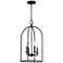Maxim Martel 14" Wide Blacksmith 4-Light Pendant