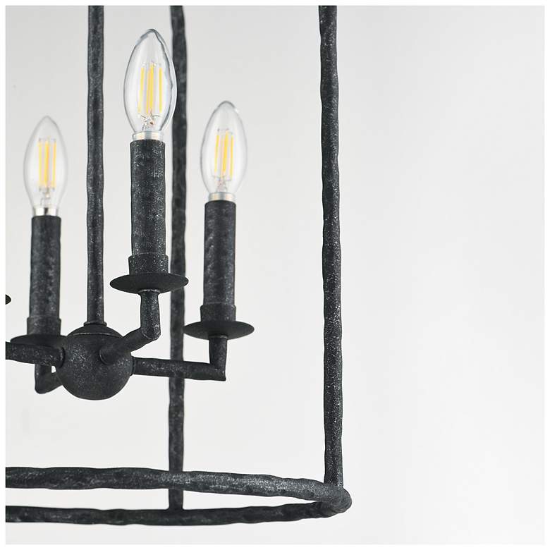 Image 5 Maxim Martel 14" Wide Blacksmith 4-Light Pendant more views