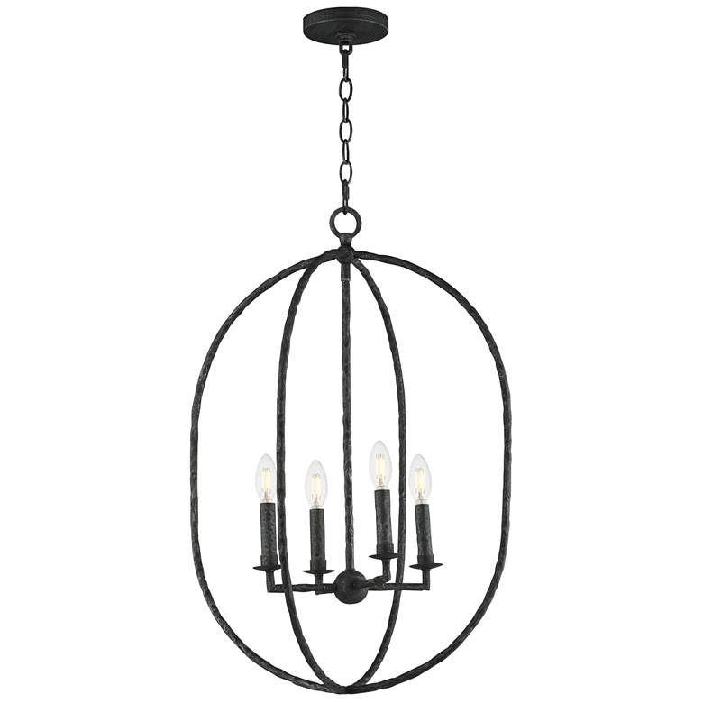 Image 1 Maxim Martel 20" Wide Blacksmith 4-Light Pendant