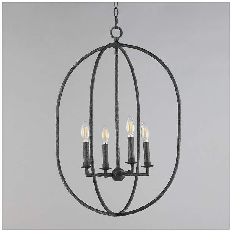 Image 2 Maxim Martel 20" Wide Blacksmith 4-Light Pendant more views