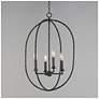 3_Maxim Martel 20" Wide Blacksmith 4-Light Pendant more views