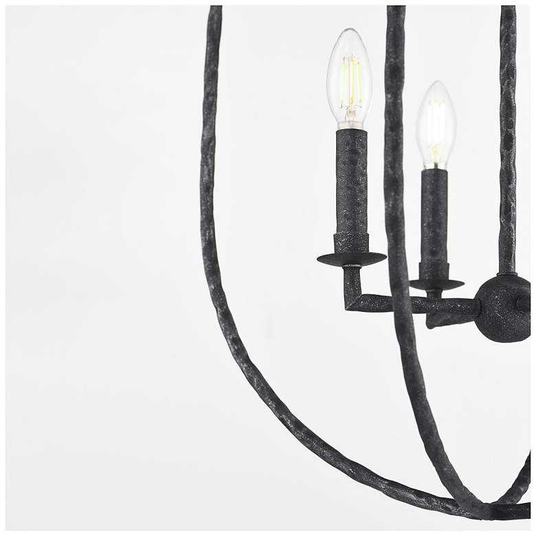 Image 4 Maxim Martel 20" Wide Blacksmith 4-Light Pendant more views