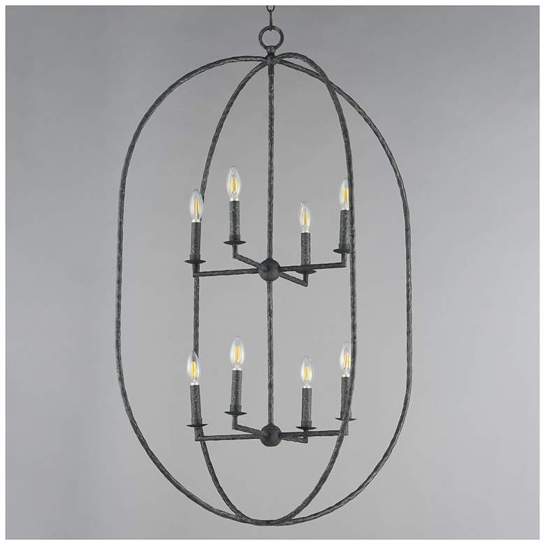 Image 2 Maxim Martel 30" Wide Blacksmith 8-Light Pendant more views