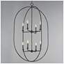 2_Maxim Martel 30" Wide Blacksmith 8-Light Pendant more views