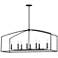 Maxim Martel 46" Blacksmith 8-Light Linear Chandelier