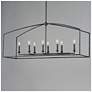 2_Maxim Martel 46" Blacksmith 8-Light Linear Chandelier more views