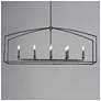 4_Maxim Martel 46" Blacksmith 8-Light Linear Chandelier more views
