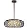 Maxim Meridian 24 1/2" Wide Umber Bronze Pendant Light