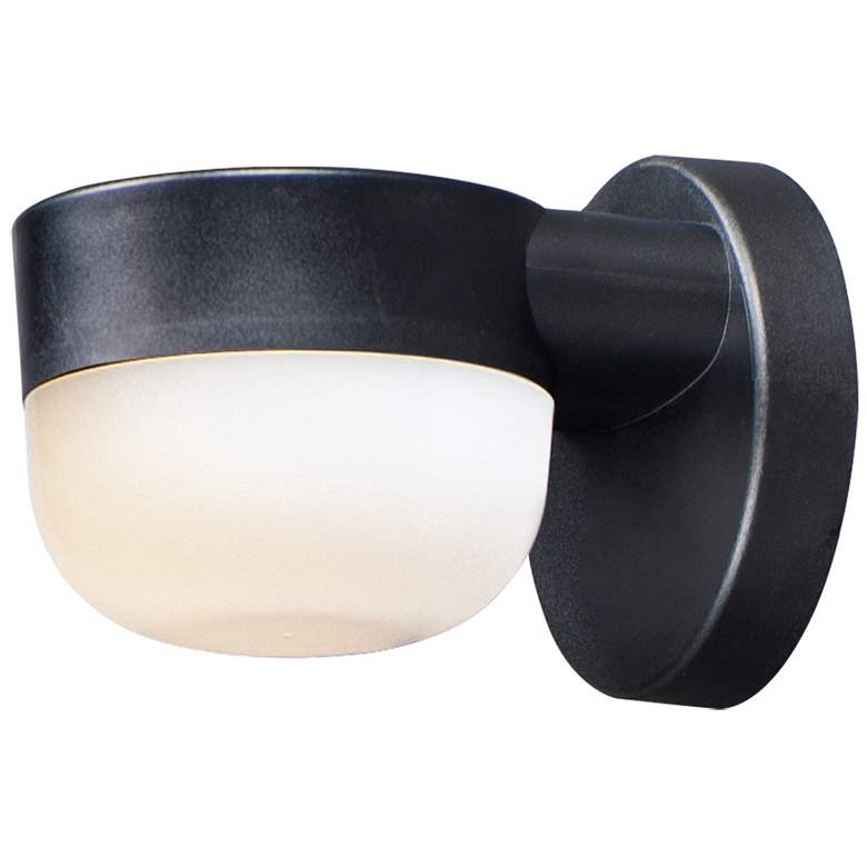 Image 1 Maxim Michelle 5 inch High Black LED Outdoor Wall Light