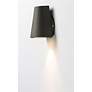 5_Maxim Mini 6 1/4" Architectural Bronze Modern LED Outdoor Wall Light more views