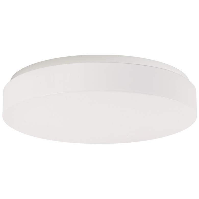 Image 1 Maxim Mint 13" White LED Flush Mount
