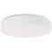 Maxim Mint 15" White Led Flush Mount