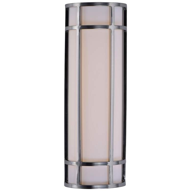 Image 3 Maxim Moon Ray 18" High Satin Nickel LED Outdoor Wall Light more views