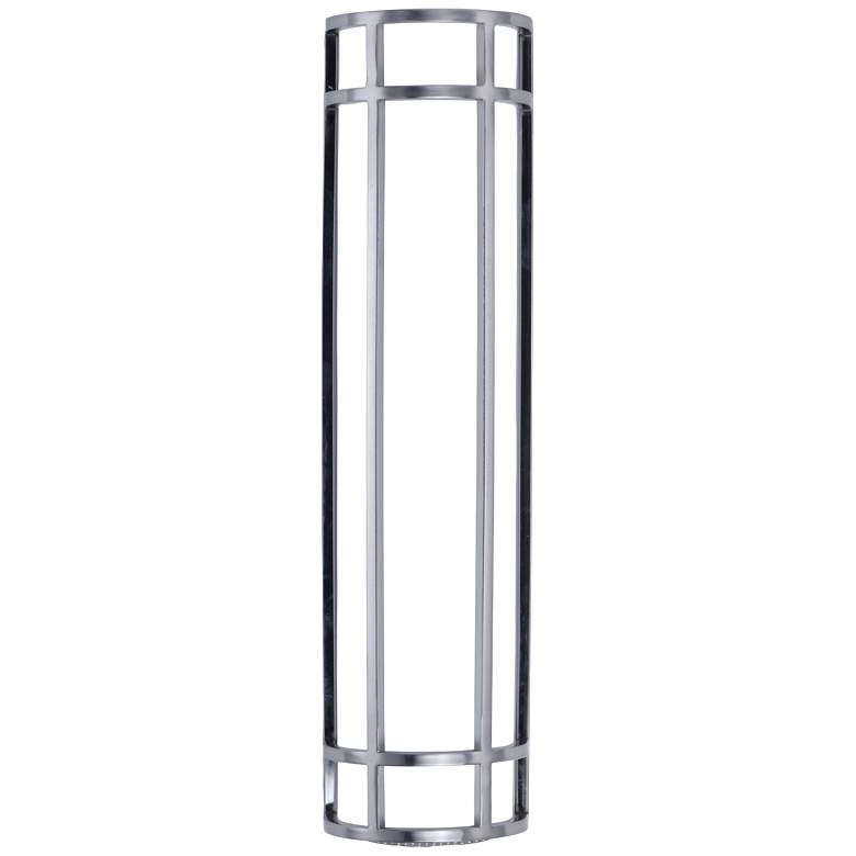 Image 2 Maxim Moon Ray 24" High Satin Nickel LED Outdoor Wall Light more views