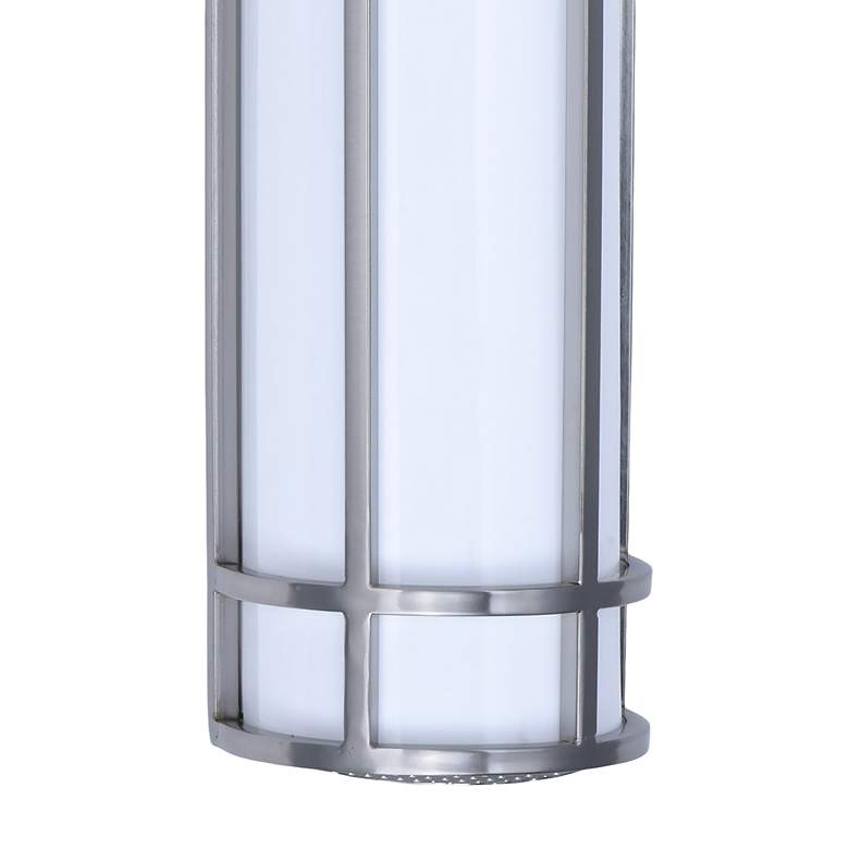 Image 5 Maxim Moon Ray 24" High Satin Nickel LED Outdoor Wall Light more views