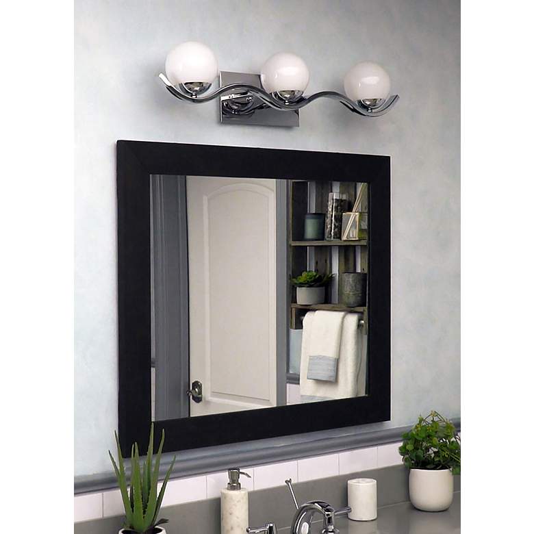 Image 7 Maxim Motion 31 1/2" Wide Polished Chrome 3-Light Bath Light more views