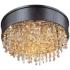 Maxim Mystic 16" Wide Bronze LED Ceiling Light