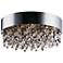 Maxim Mystic 16"W Polished Chrome Crystal LED Ceiling Light