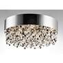 Thumbnail2 of Maxim Mystic 16"W Polished Chrome Crystal LED Ceiling Light more views