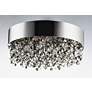 Thumbnail3 of Maxim Mystic 16"W Polished Chrome Crystal LED Ceiling Light more views